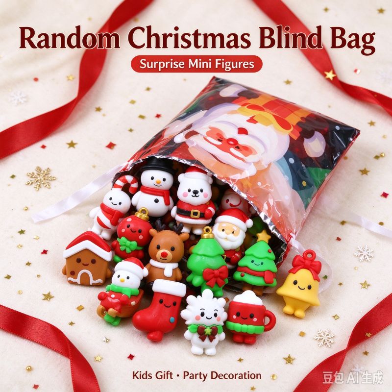 Christmas Mini Figures Blind B - Kids Toys Xmas recension och pris