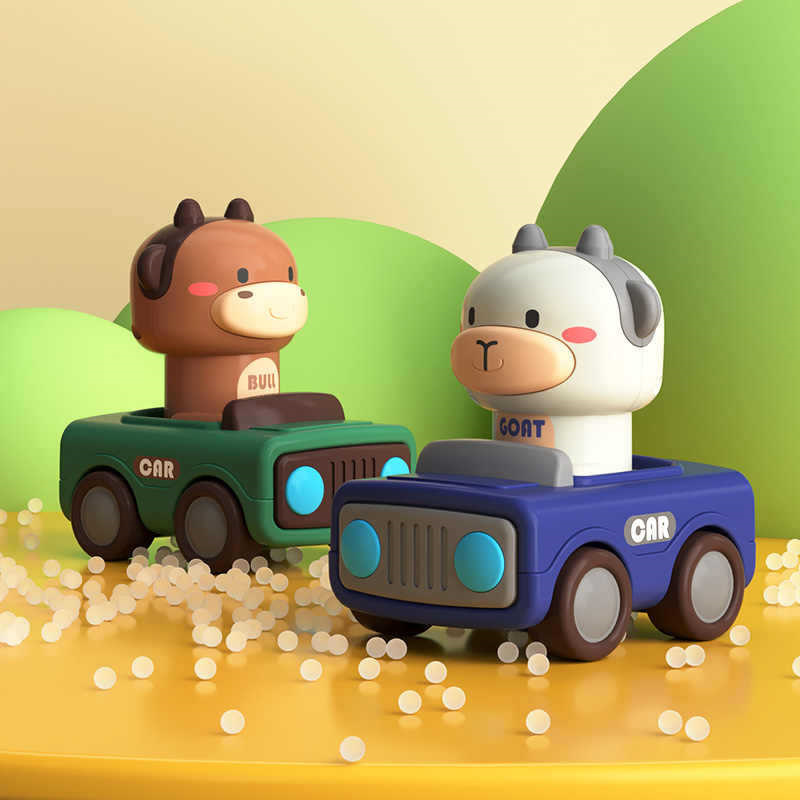Animal Push and Go Car Toy, Du - Kids Toys 3 Year Old recension och pris
