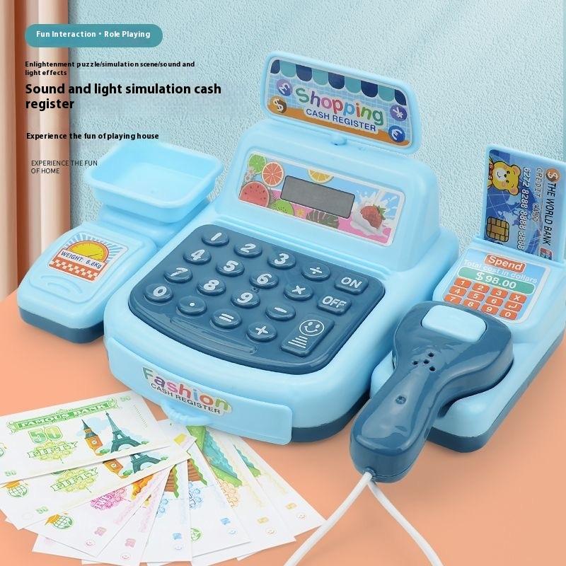 【New】1Set Electronic Game Ligh - Toy Cash Register recension och pris